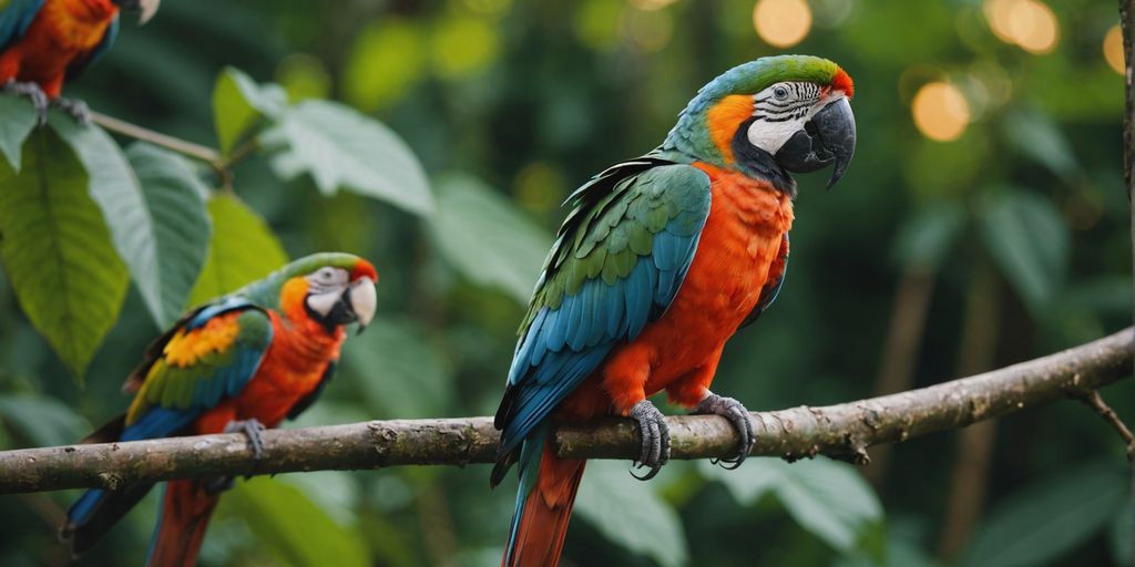 Papageien in Asien: Verbreitung, Arten und Lebensräume asiatischer Papageien